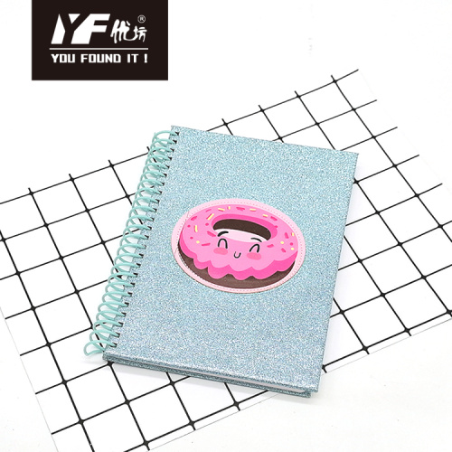Spiral Notebook Background Customized unicorn style cover A5 spiral coil notebook Factory