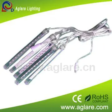 Shenzhen Aglare outdoor Christmas led snow fall lights with an adapter