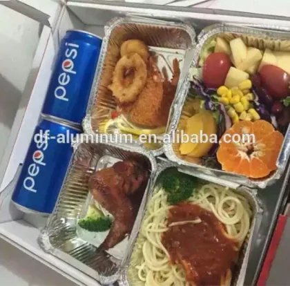 Takeaway Disposable Fast Food Plates, aluminium fast food plates