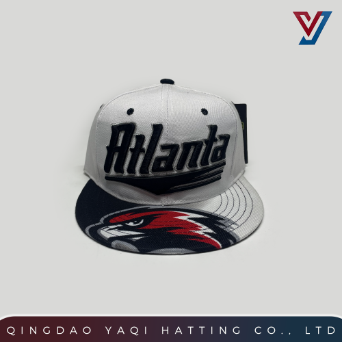Stylish Sublimation Baseball Cap Flat Visor Design