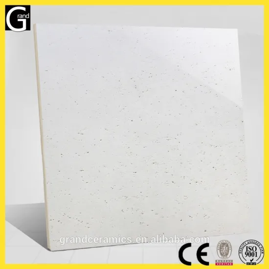 floor tiles industry White Travertine Stone series polished luxurious grandceramics