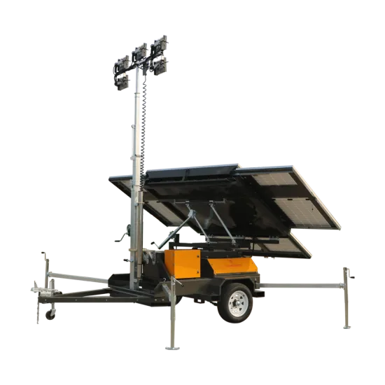 Simple mobile Solar Lighting Tower
