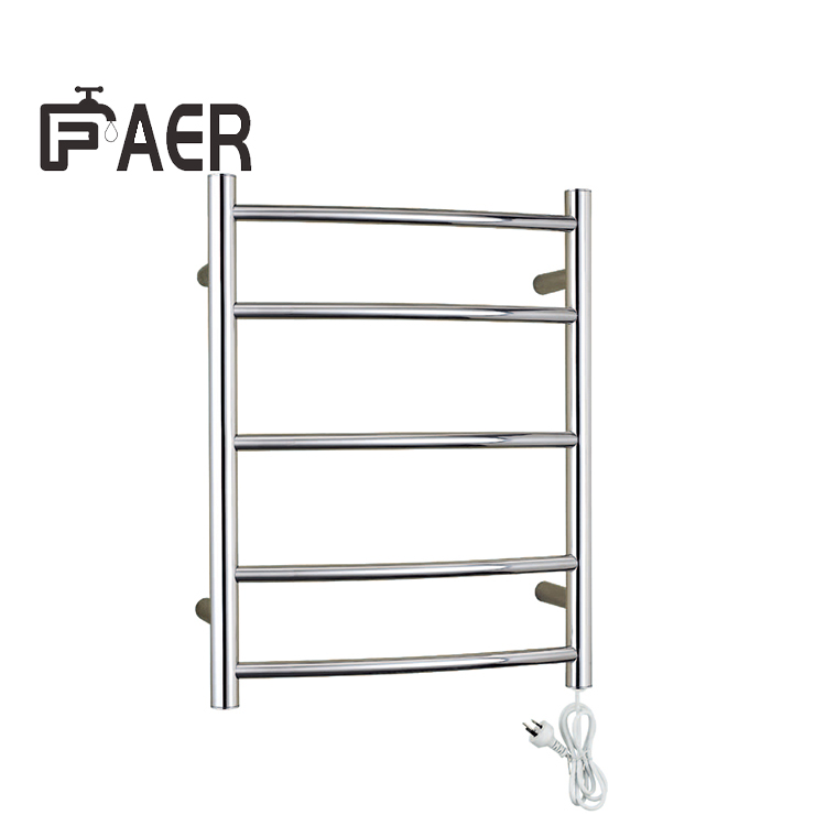 Rack de chauffage de serviette électrique de 5 barres