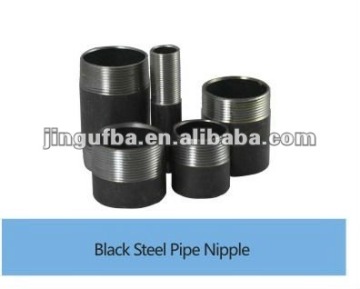 FBA malleable iron black steel coupling nipple