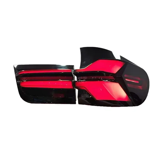 2006-2013 BMW X5 E70 LED Tail Lights - Black Rear Lamps with Brake and Reverse