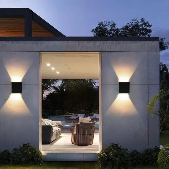 LED Aluminum Waterproof Wall Lamps for Garden and Outdoor Decoration