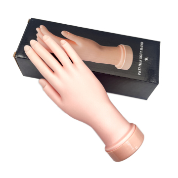 DIY Manicure Training Kit: Adjustable Joint Holder and Prosthetic Finger Model