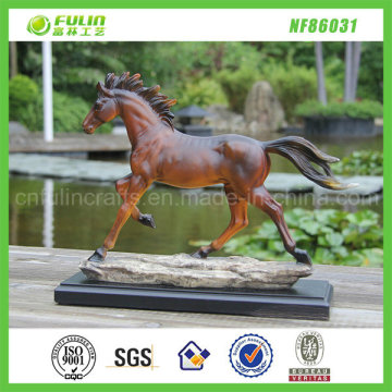 Resin Horse Figurine Home Decoration (NF86031)