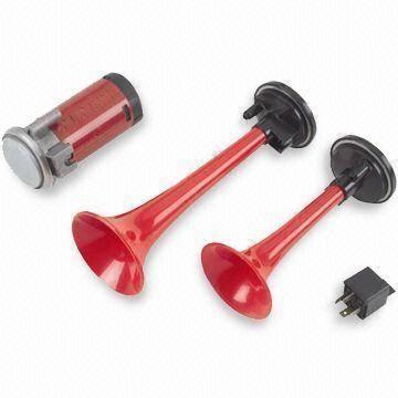 Auto Air Horn and Car Speaker with 12/24V Rated Voltage, CE-certified