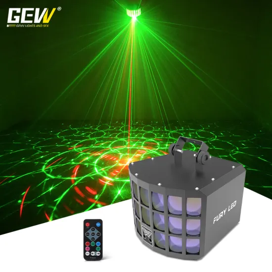 GEVV Dj Stage Lighting System - High Power Three Layer Derby Butterfly Light