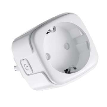 Tuya Smart Socket EU16A/20A WiFi Smart Plug with Power Monitoring, Compatible with Smart Life App, Google Assistant, and Alexa