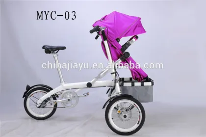 Mother and baby bicycle,stroller bicycle,3 wheel bicycle