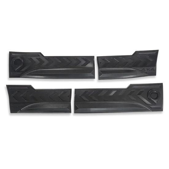 Quality GW Side Body Cladding for Power Great Wall 2019 Pickup Matt Black Trim 2 Pcs Accessories