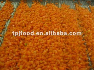 Halal frozen Food (diced Carrot)