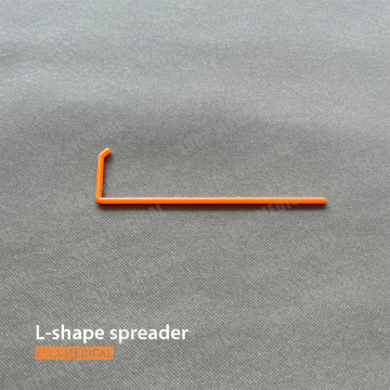 Plastikbakterienzelle Spreader L geformt