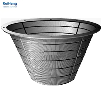 Centrifuge Wedge Wire Baskets for Starch and Sugar Industry