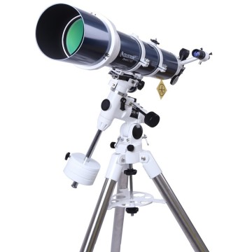 Omni XLT 120 Refractor Telescope with CG-4 Equatorial Mount and Stainless Steel Tripod