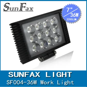 Super bright! auto acessory 36w led work light. led tractor offroad work lights