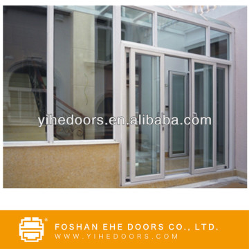 Aluminum Alloy Frame Material Glass Sliding Windows