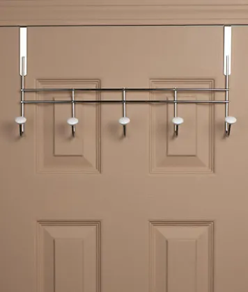 Over-the-Door Clothes Cap Rack