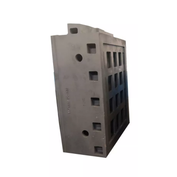 Cast iron resin sand craft punch bed