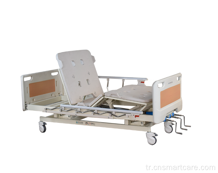 Abs yan raylı hasta yatağı elektrikli hastane yatakları