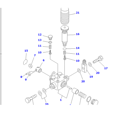 6215-71-1960 6215-71-1950 PUMP FOR 12V140E