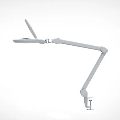 Desk Lamp with Magnifying Glass and Light - Beauty Magnifying Lamp