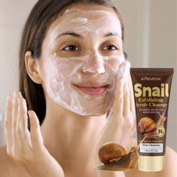 MIDUO Source Factory OEM100G Snail Scrub Beauty Whitening Moisturizer