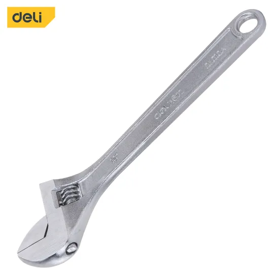 Deli EDL010A tools aluminium alloy 10 inch installation universal adjustable wrench spanner