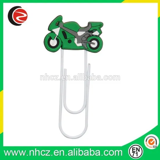 100MM Motorcycle PVC Bookmark