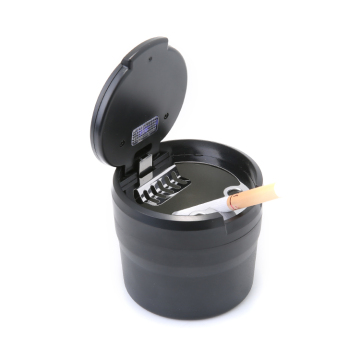 Customizable Round LED Car Ashtray: Enhance Your Driving Experience with Style and Convenience