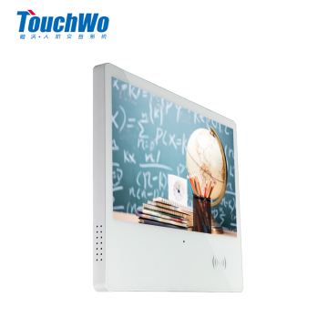 White Touch tout en un PC avec appareil photo