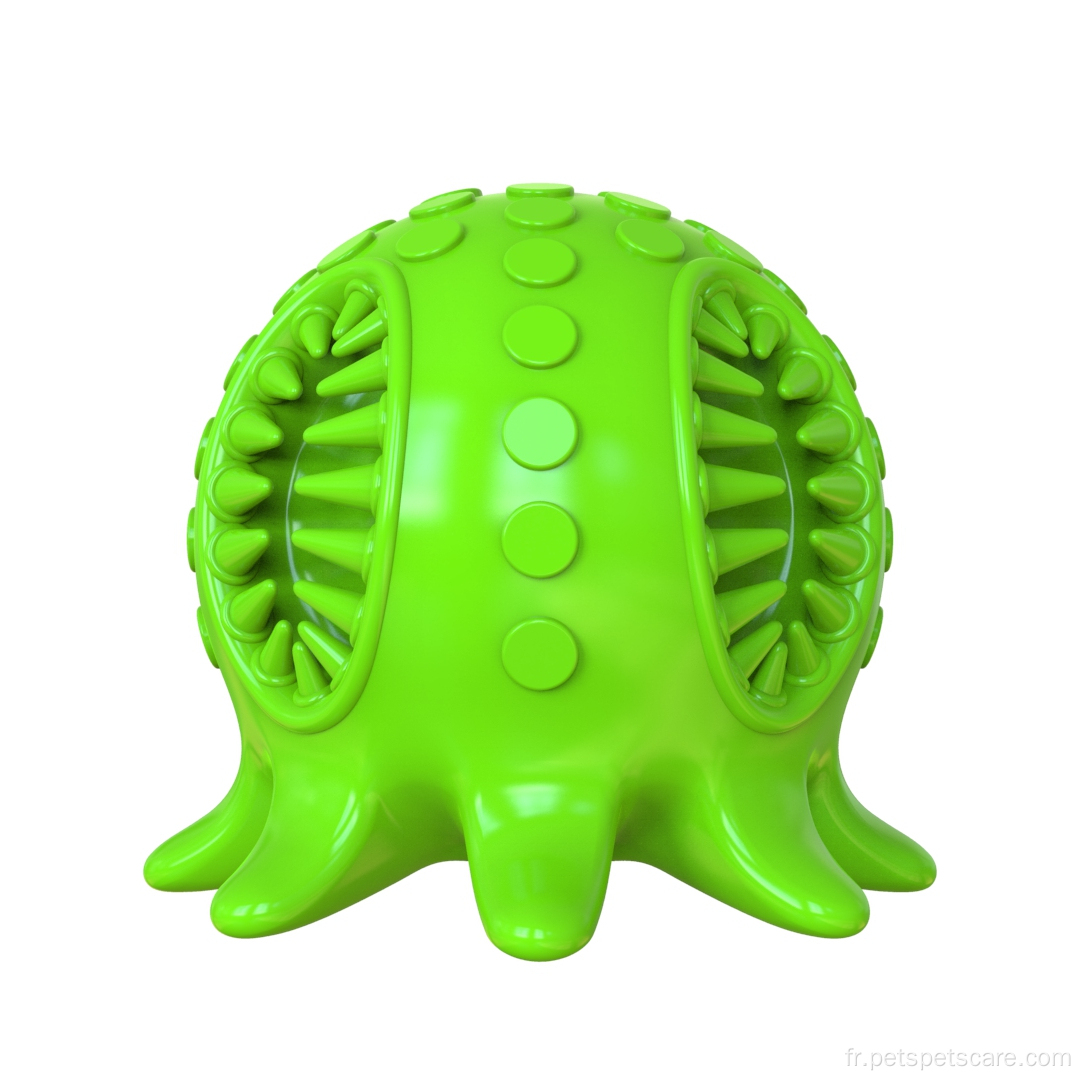 nouveau jouet pour chien grinçant durable en forme de pieuvre
