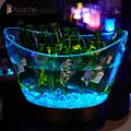 LED acrilico birra ghiacciata del serbatoio Ice Bucket