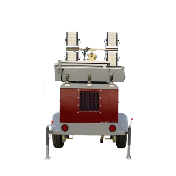 Outdoor Mobile Trailer Light Tower Solar Light Tower
