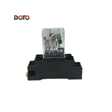 HH62P LY2N -J Small Intermediate Electromagnetic Relay - HH53P 220V 12V 24V nieuw met basis