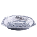 Disposable aluminum foil roaster pan