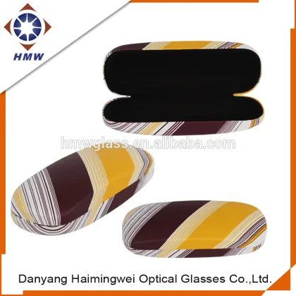 Metal hard reading glasses case,optical eyewear case