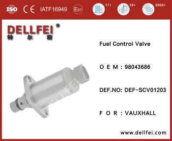 COMMON RAIL SUCTION CONTROL VALVE (SCV)98043686 for VAUXHALL