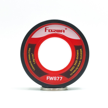 Cinta de PTFE con sello de rosca de tubería industrial de alta densidad