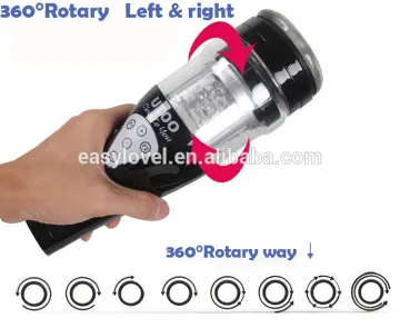 Electric hand free masturbating machine sex toy vagina gay masturbation cup for men