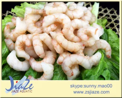 seafood packing frozen crystal red shrimp