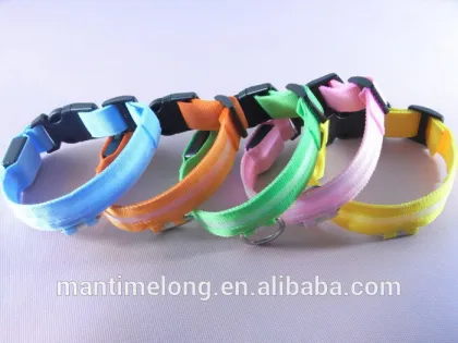 New S/M/L size pet products led dog collar,dog collar led
