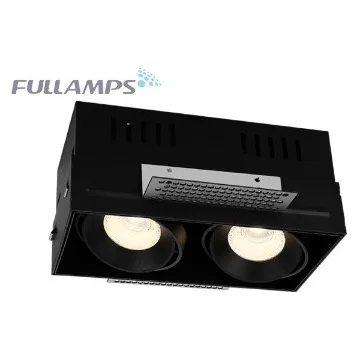 Fullamps rectangle led grille light recessed COB 20w grille lighting