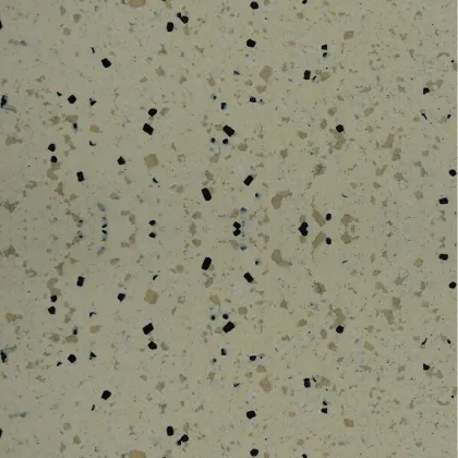 Homogenous anti-static PVC floor