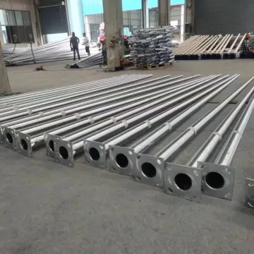 Telescopic Lighting Used Street Light Pole