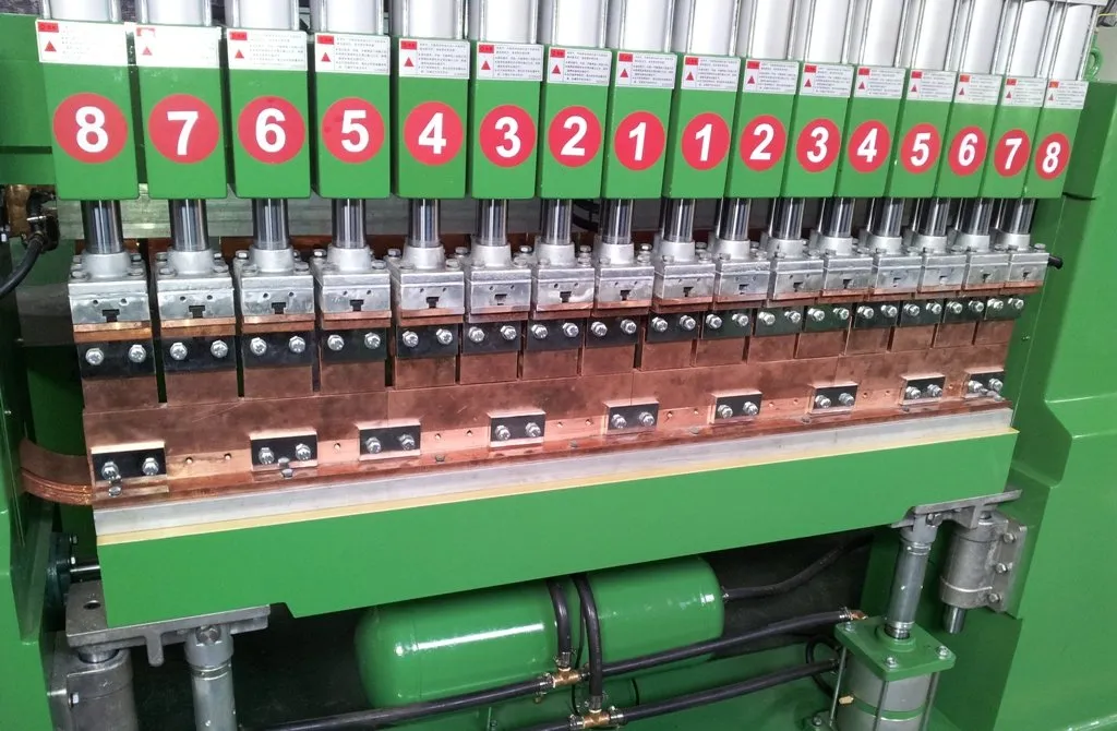 Multiple Heads Welding Equipment pneumatic Multi Point Spot Welder for Metal Storage Rack