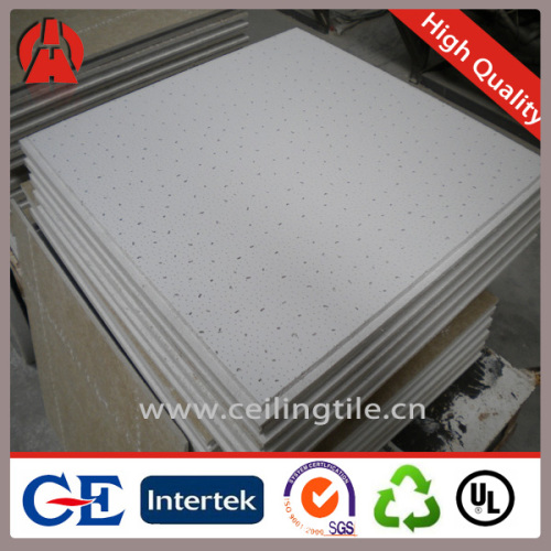 Acoustical mineral fiber tile