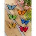 Butterfly paper roll craft